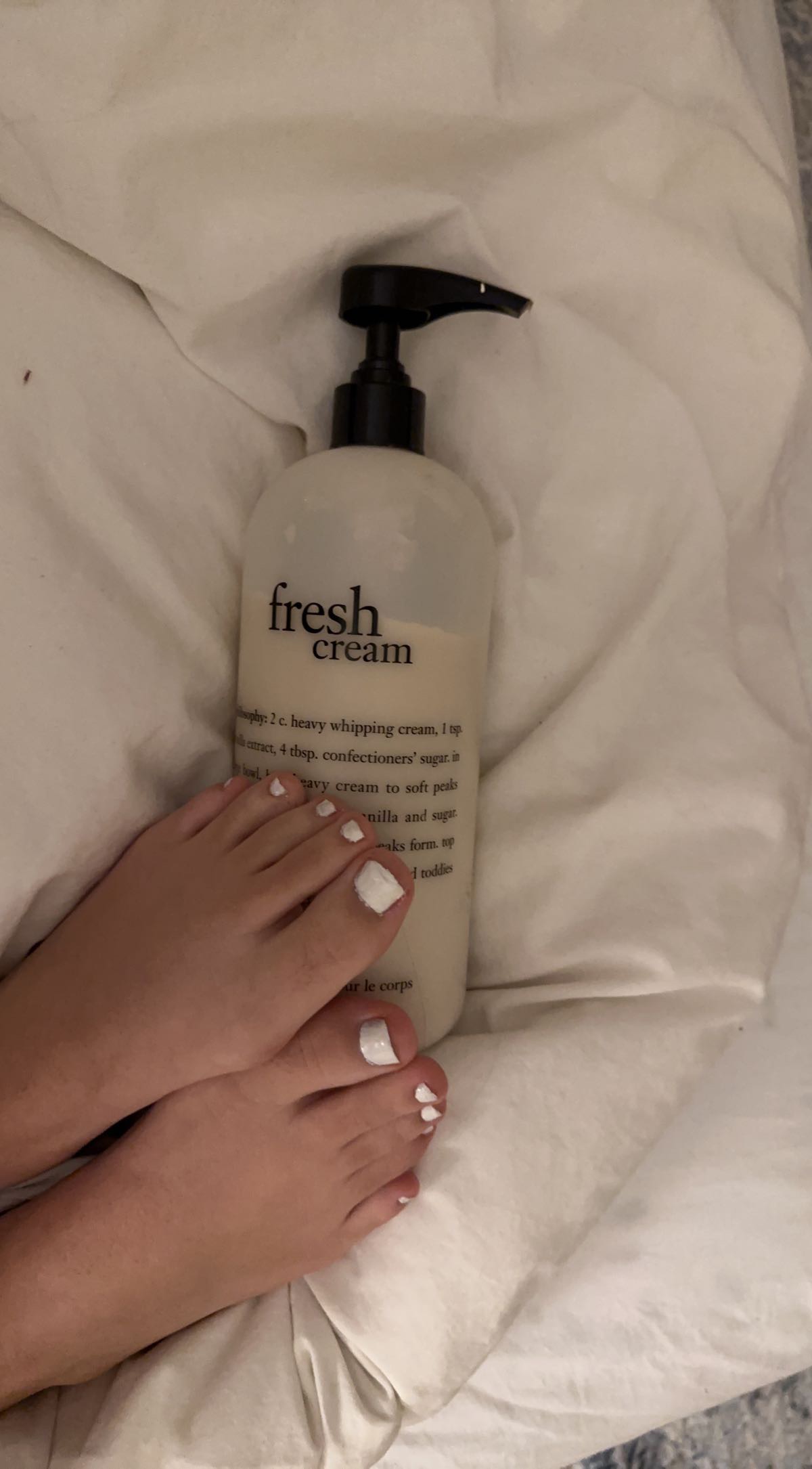 moisturizing! Fun With Feet