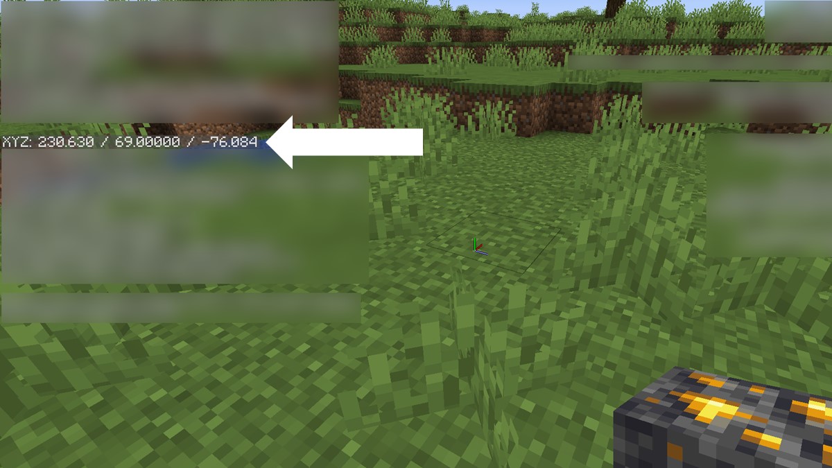 How to show your XYZ Coordinates in Minecraft Gamepur