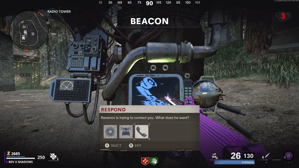 How to complete the second Outbreak main quest Easter egg in Call of Duty Black Ops Cold War