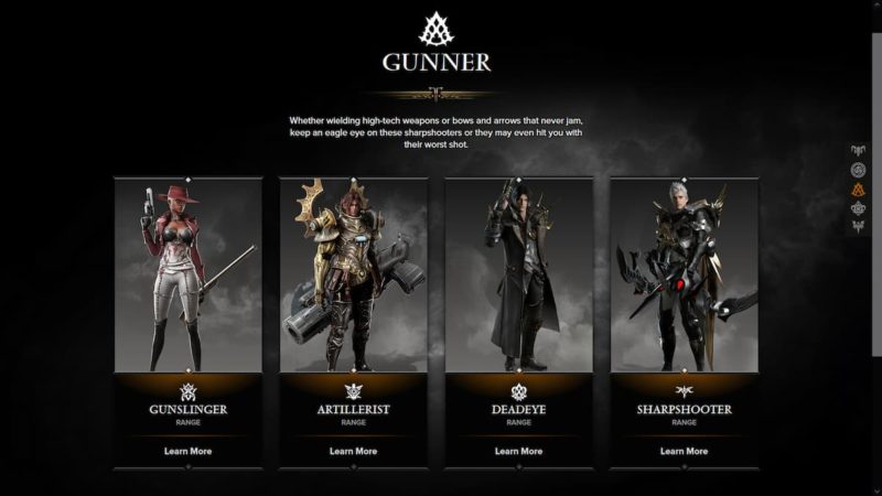 All classes in Lost Ark Gamepur