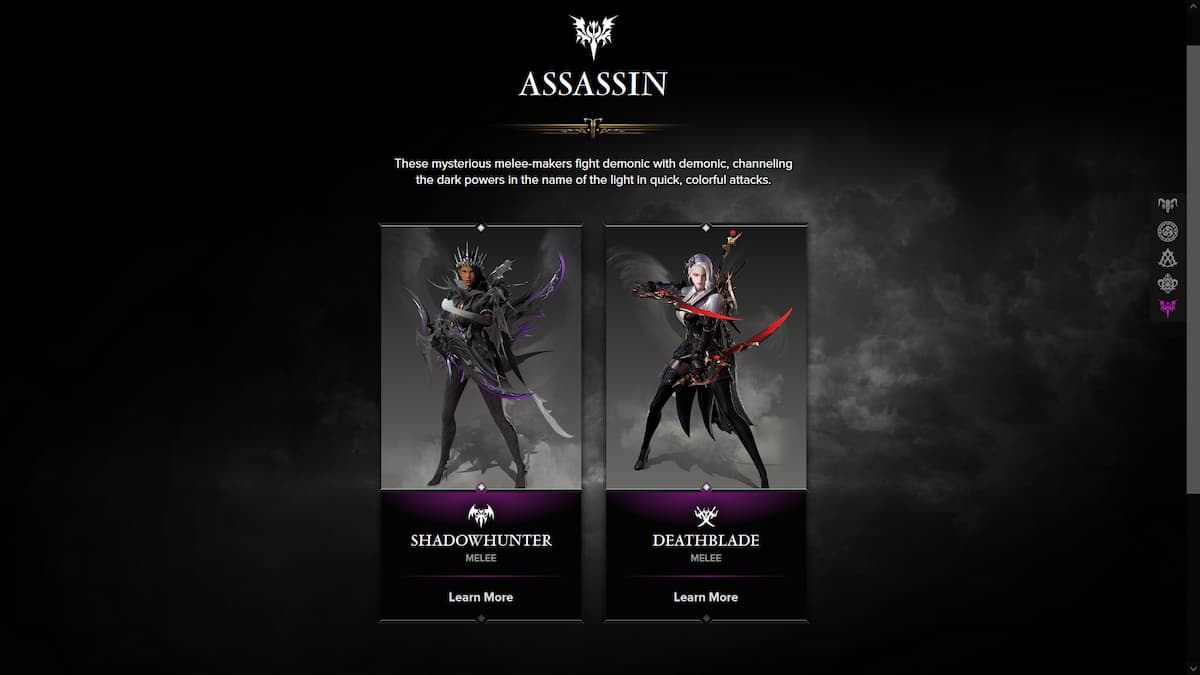 All classes in Lost Ark Gamepur