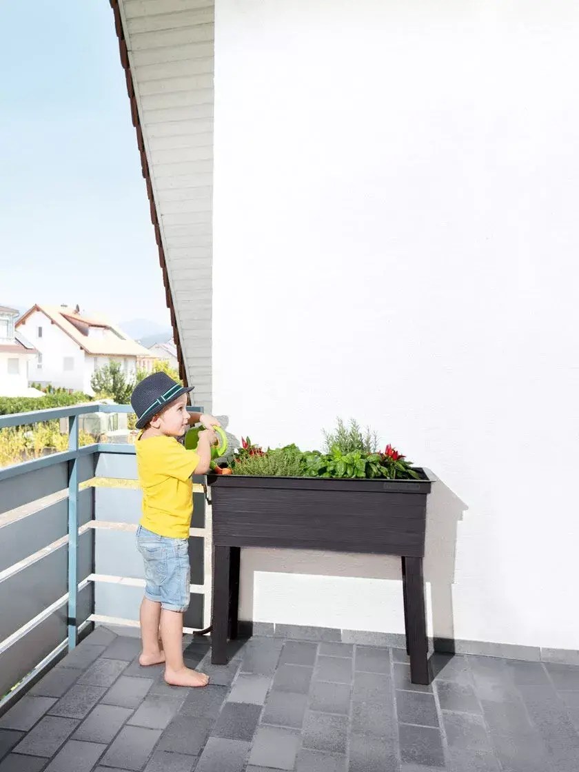 Urban Balcony Elevated Planter Box Gardener's Supply