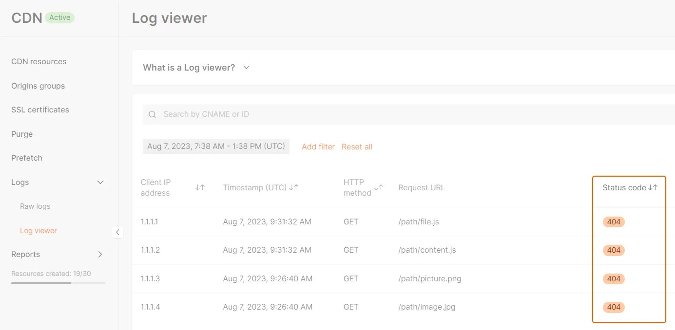 Explore Gcore Error Status Codes Gcore