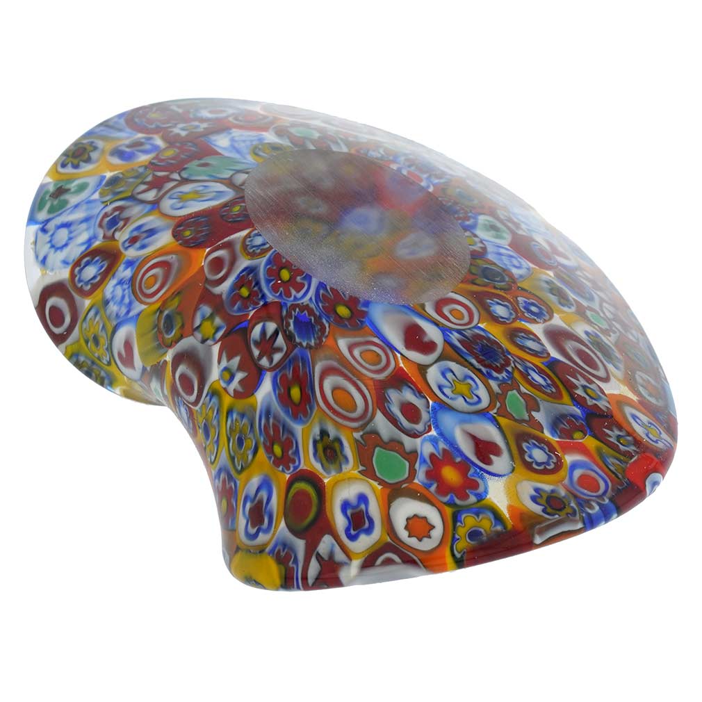 Murano Glass Vases Murano Glass Decorative Plate or Ashtray Golden