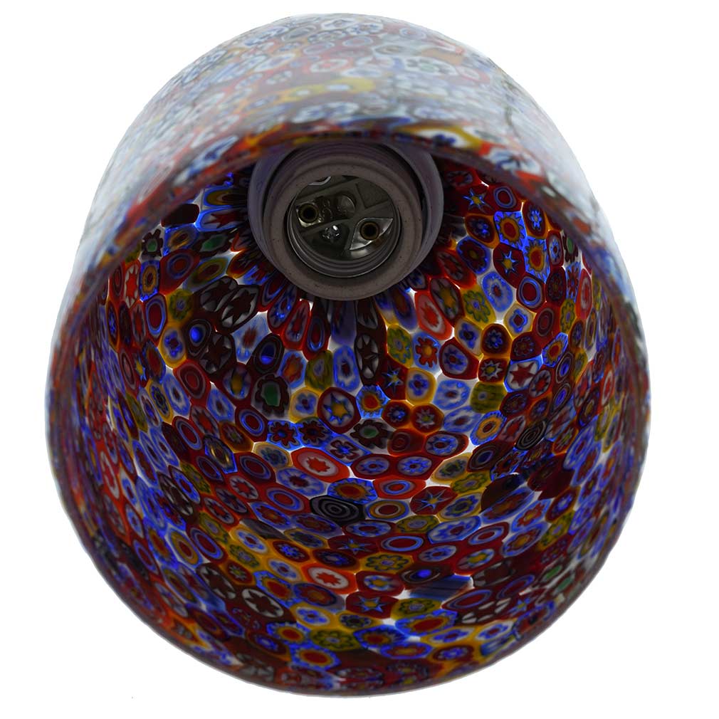 Murano Glass Lighting Murano Glass Pendant Light Millefiori