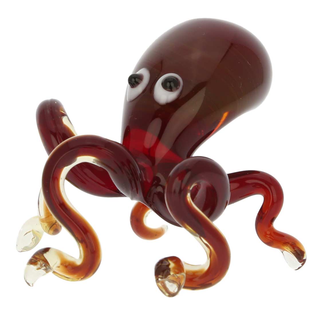 Murano Sculptures Murano Glass Octopus Ruby Red