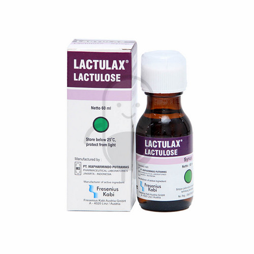 LACTULAX 3,335 G / 5 ML SIRUP 60 ML Kegunaan, Efek Samping, Dosis dan
