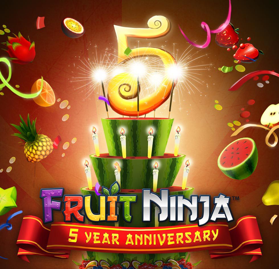 Fruit Ninja 5 Year Anniversary