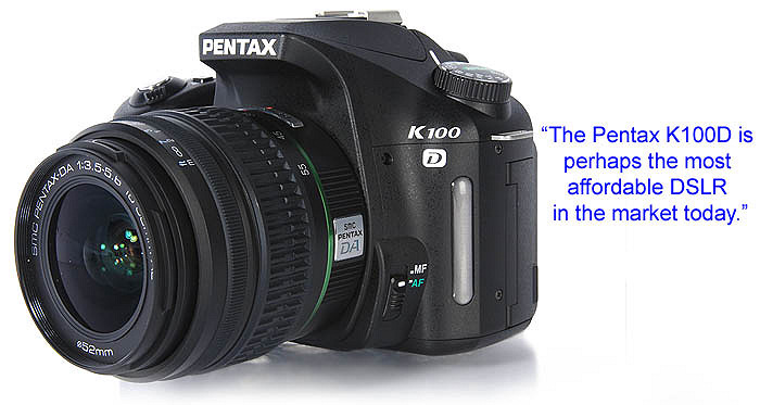 First Looks: Pentax K100D DSLR - HardwareZone.com.sg