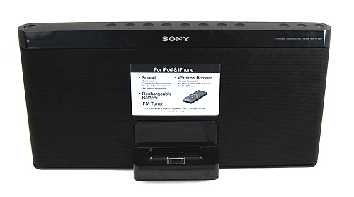 Sony RDPXF100iP iPod Speaker Portable Songstress