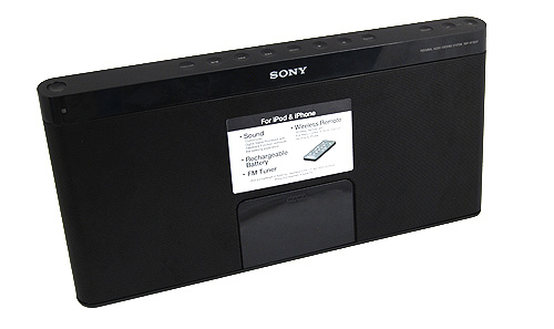 Conclusion Sony RDPXF100iP iPod Speaker Portable Songstress