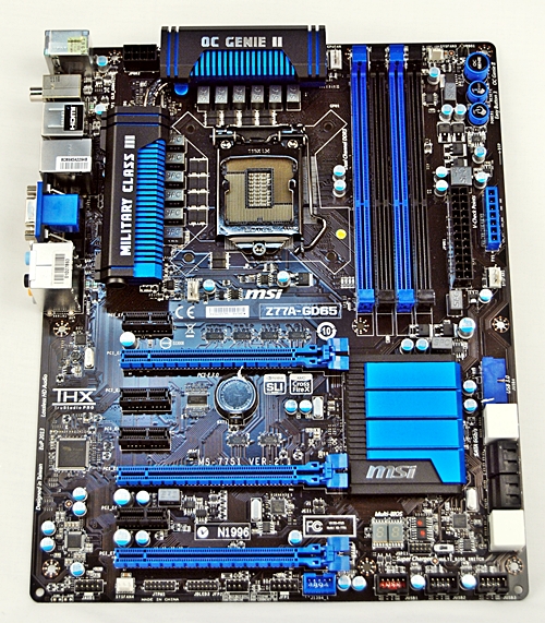 Preview MSI Z77AGD65 (Intel Z77)