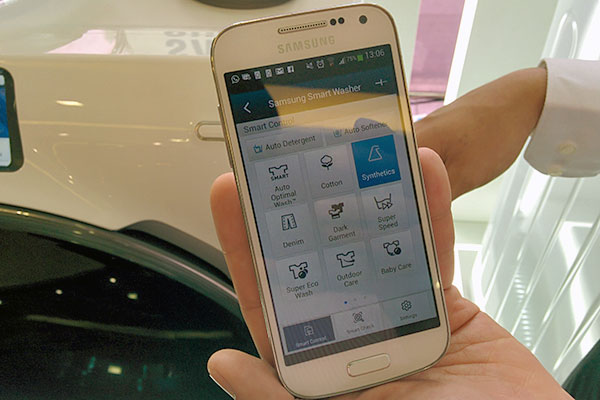 You Can Control the Samsung WW9000 Washing Machine Anywhere with a