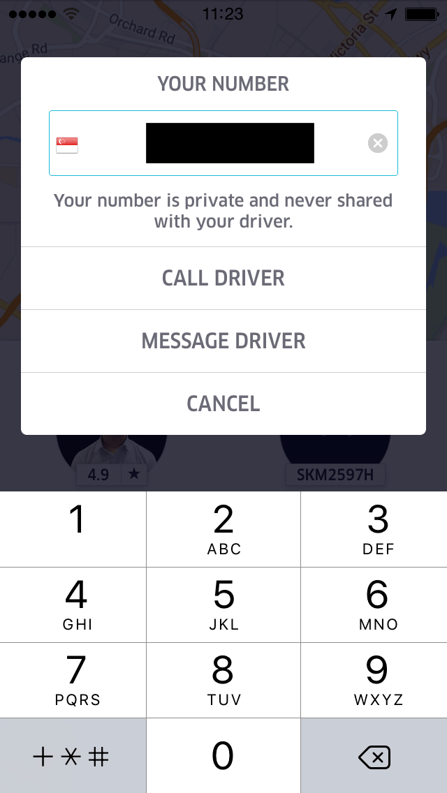 Uber starts disguising phone numbers for safer rides
