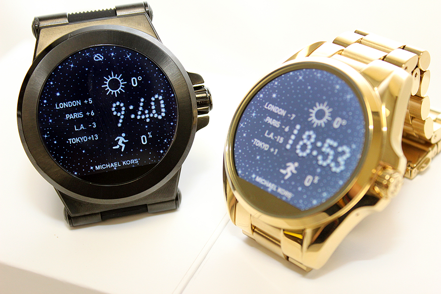 In pictures Michael Kors Access, the glamorized Android Wear