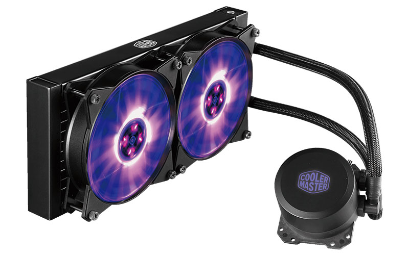 Cooler Master’s MasterLiquid ML120L and ML240L RGB AIO coolers can be