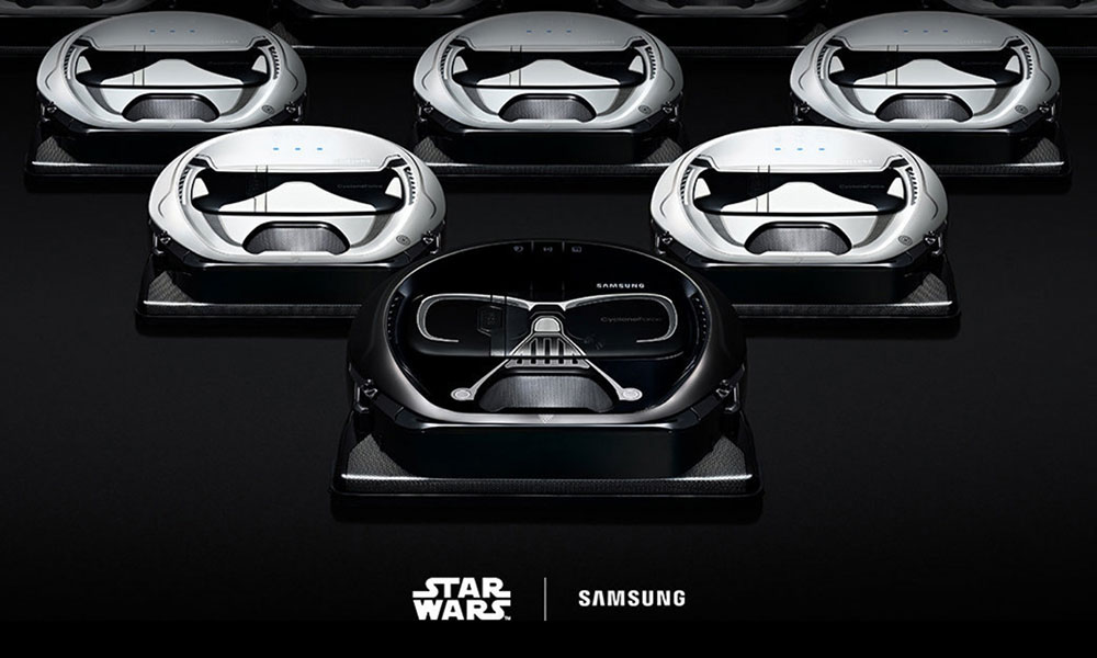 Samsung Powerbot Star Wars Special Edition VR7000 robot vacuum cleaner