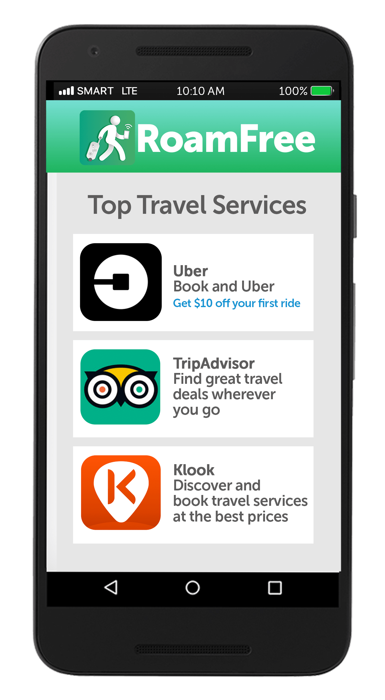 FREE surfing abroad without subscribing to data roaming package thru