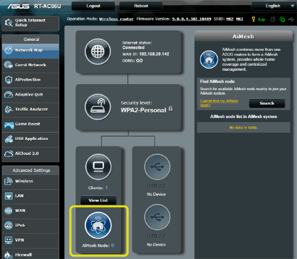You can now use multiple ASUS routers to create a mesh WiFi network