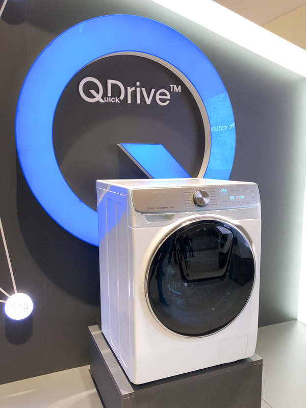 Samsung’s QuickDrive washing machine promises to cut your laundry time