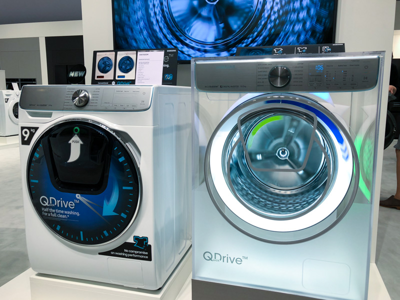 Samsung’s QuickDrive washing machine promises to cut your laundry time