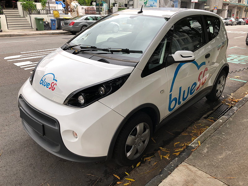 6 months with BlueSG electric vehicle car sharing My driving