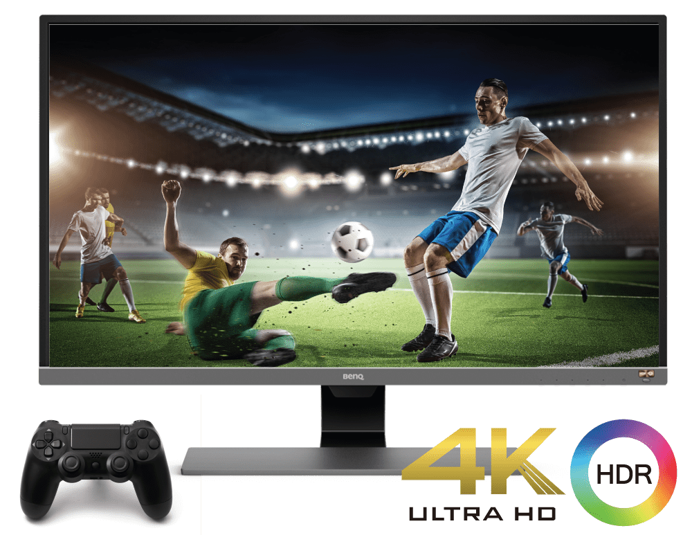 Take advantage of the PlayStation 4 Pro with the BenQ 4K HDR gaming