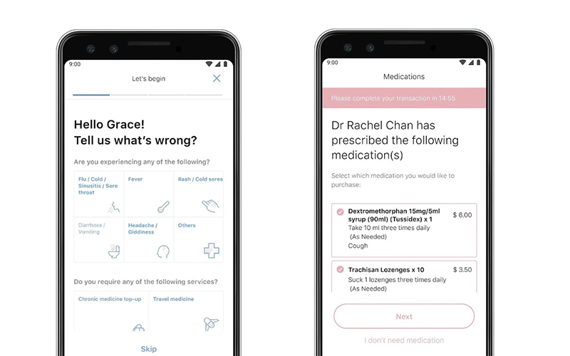 WhiteCoat's app will let you video call your doctor and get