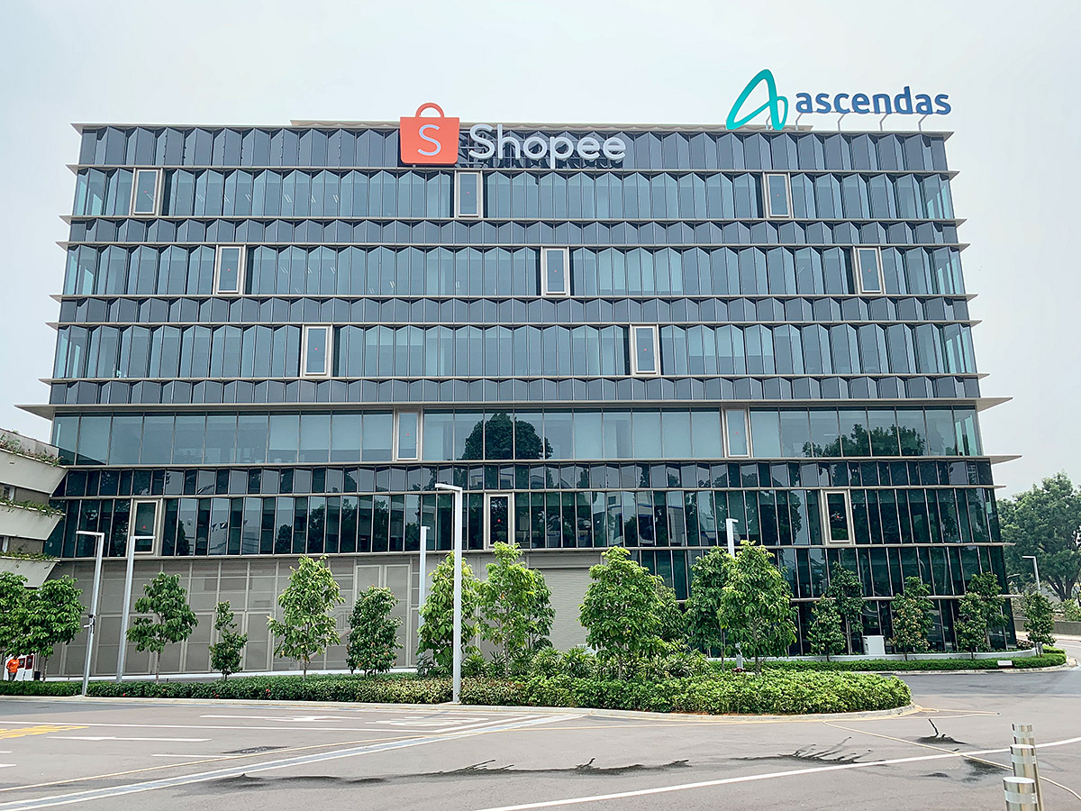 In pictures The very big, very open, very orangey Shopee Building