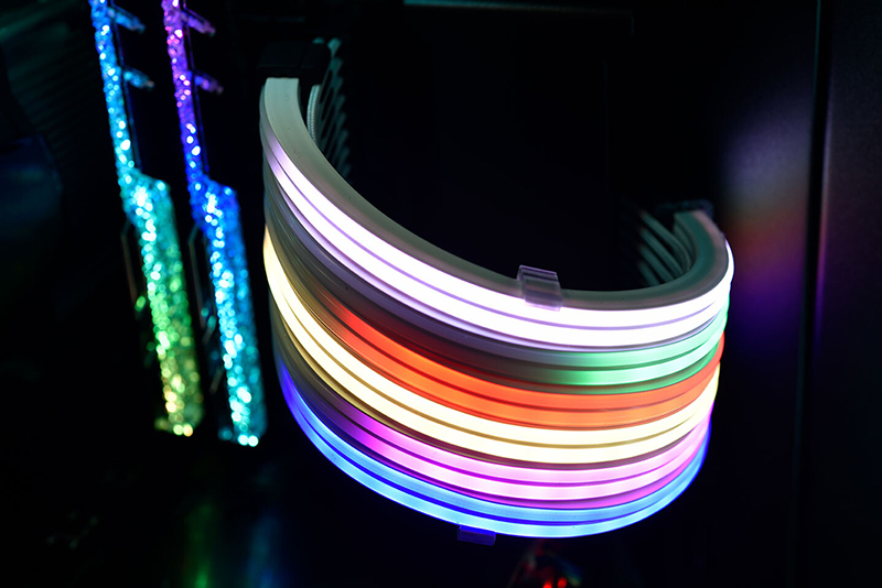 Lian Li's Strimer Plus RGB extension cables pack up to 120 LEDs