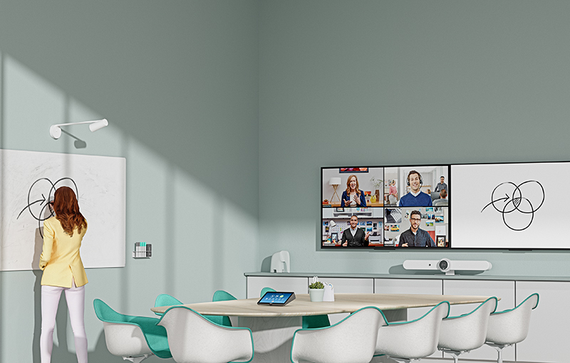 Logitech’s AIpowered whiteboard camera gives online classes and