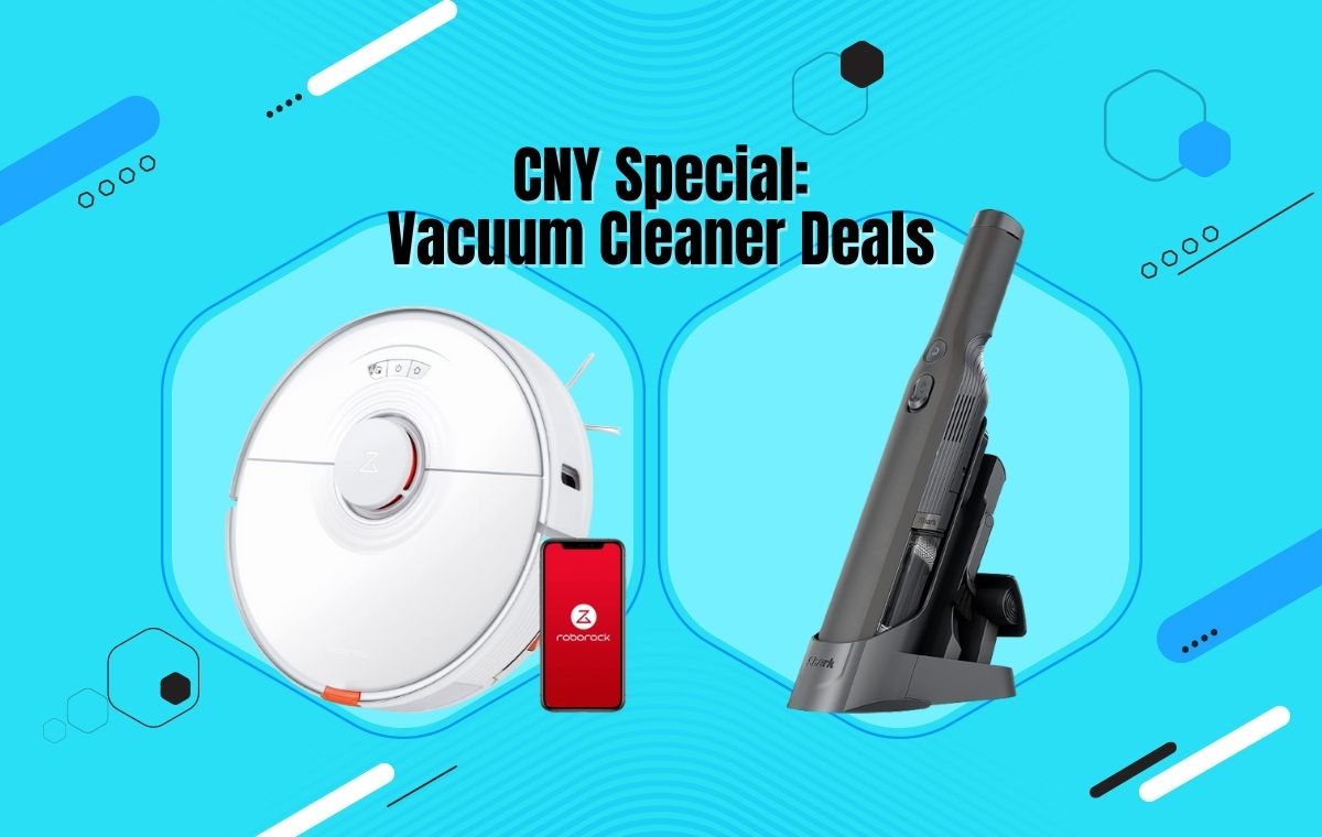 CNY Spring Cleaning Special Top Deals On Vacuum Cleaners, Steam Mops