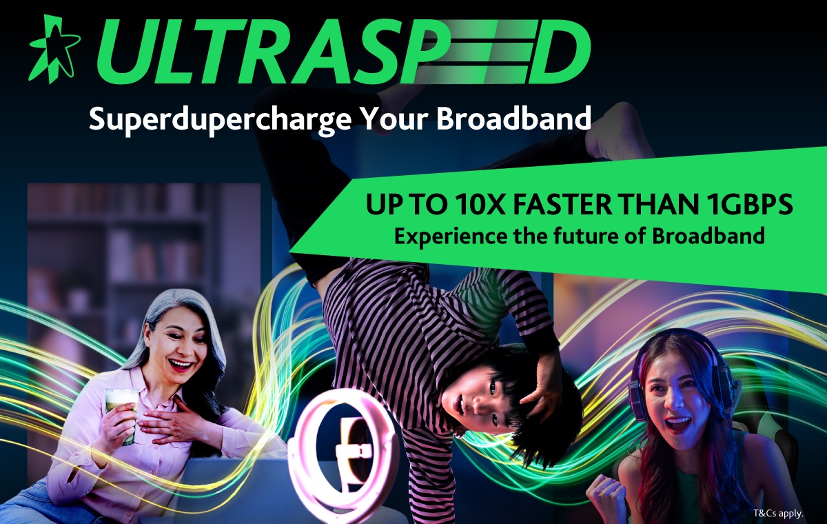 StarHub brings the 10Gbps experience home with an integrated wireless router and free