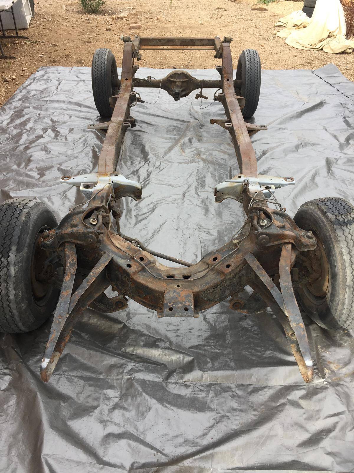 1955 Chevy Nomad chassis frame, suspension, for sale Hemmings Motor News