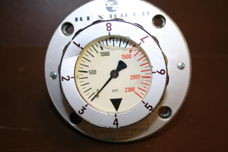 Pressure gauge selector Multicircuit isolator Hydraulic MS2A1/1400/85