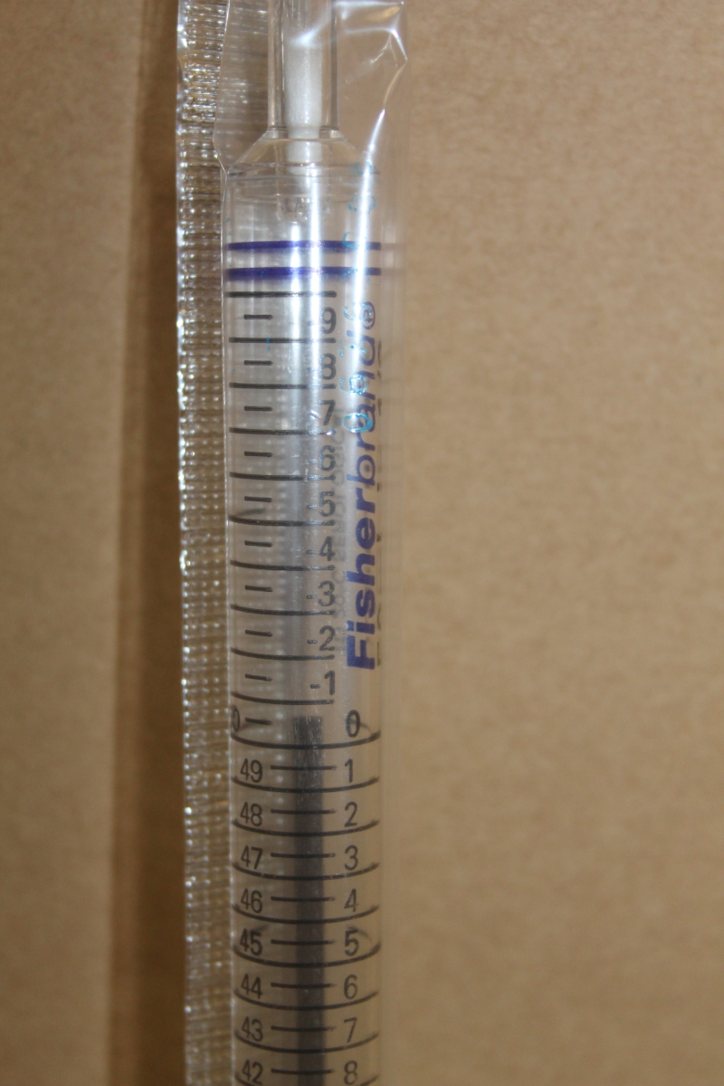 Disposable serological pipets, sterile, 50ml, 1367610R, Fisherbrand