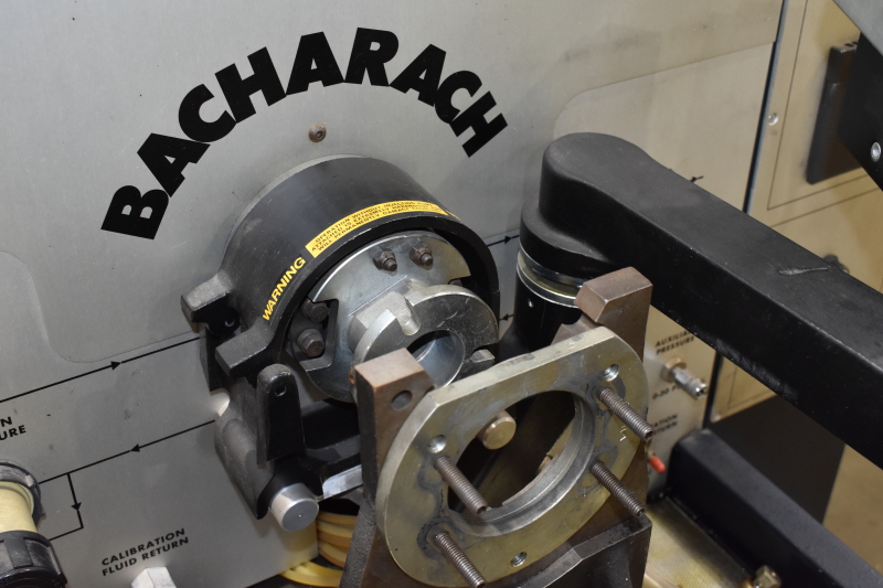 Bacharach A2000 Fuel injection pump test stand MISSING PC