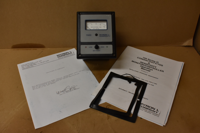 Myron L 750 series II conductivity/tds monitor controller