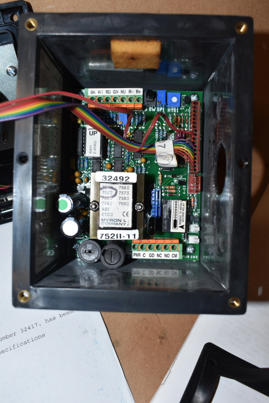 Myron L 750 series II conductivity/tds monitor controller