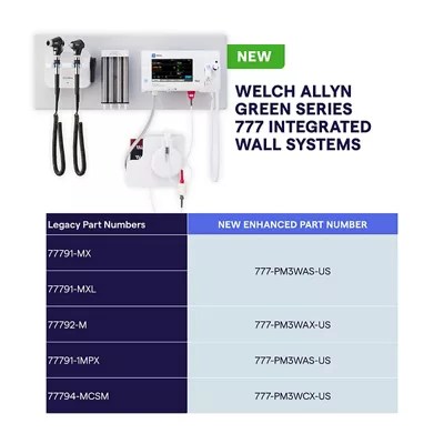 Welch Allyn®Green系列777综合墙体系统 Welch Allyn Hillrom 欧宝娱乐官网下载,欧宝体育尤文图斯
