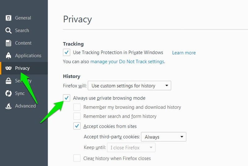 How to Always Open Your Browser in Private Mode LaptrinhX