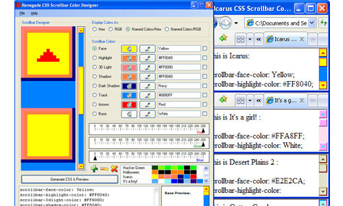 Customizing Browser Scroll Bar With CSS / jQuery Hongkiat