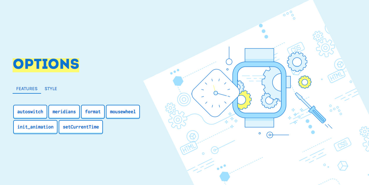 Custom Time Input Fields with jQuery Timedropper Hongkiat