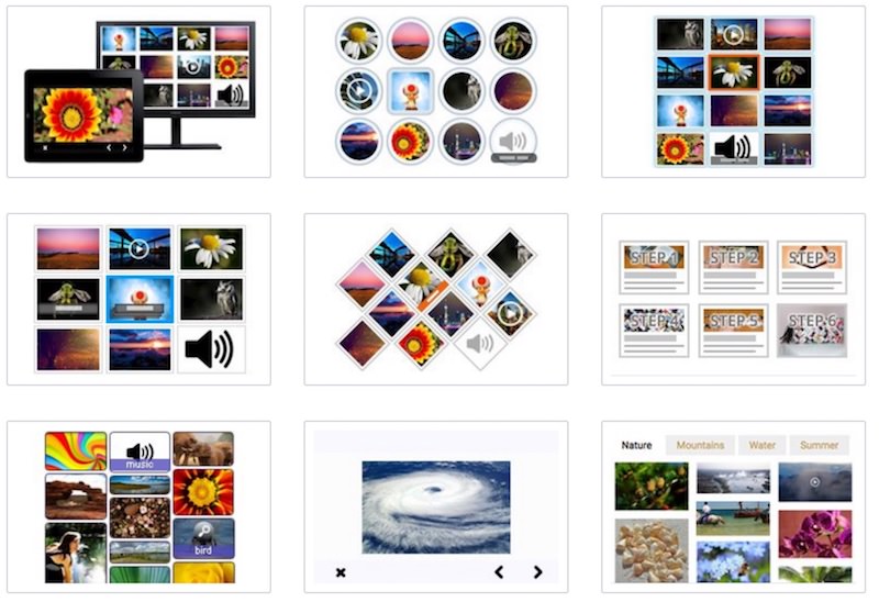 20 Responsive Image Galleries and Slideshows Hongkiat