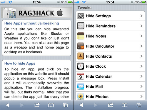 How To Hide Stock Apple Icons On Your iOS Device [Quicktip