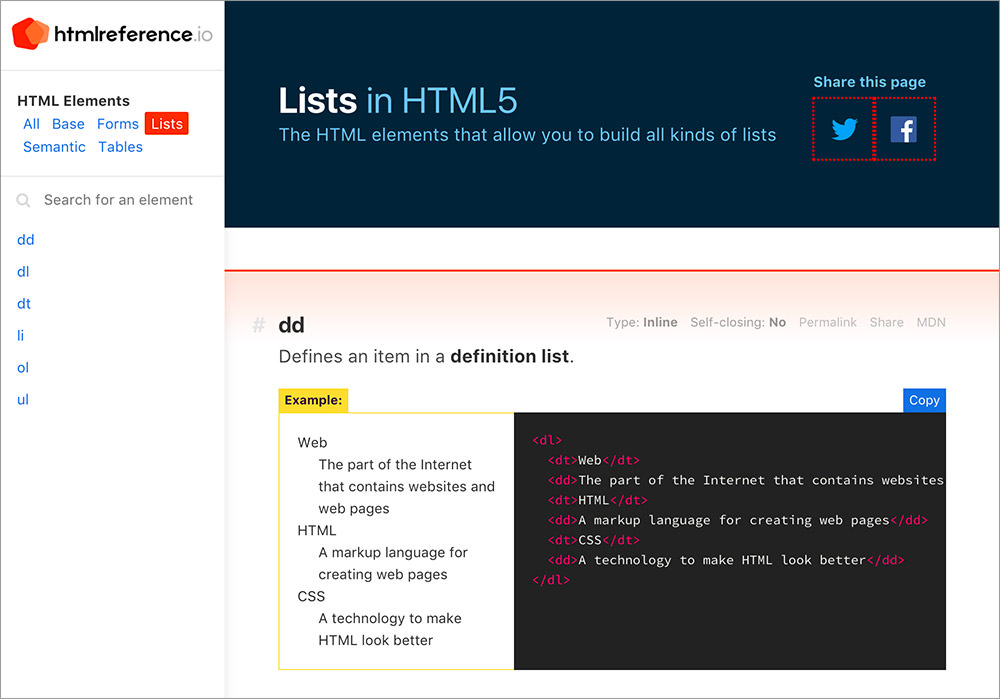 HTML5 Reference Your Ultimate Study Guide Hongkiat