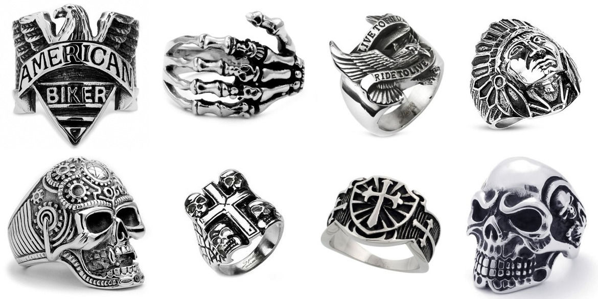 Vintage Biker Rings Huckberry