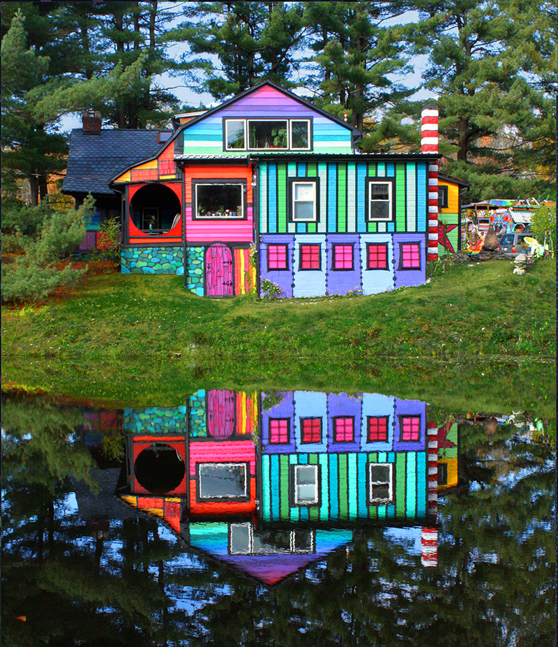 Peek Inside Rosendale’s Whimsical, Wonderful Rainbow House