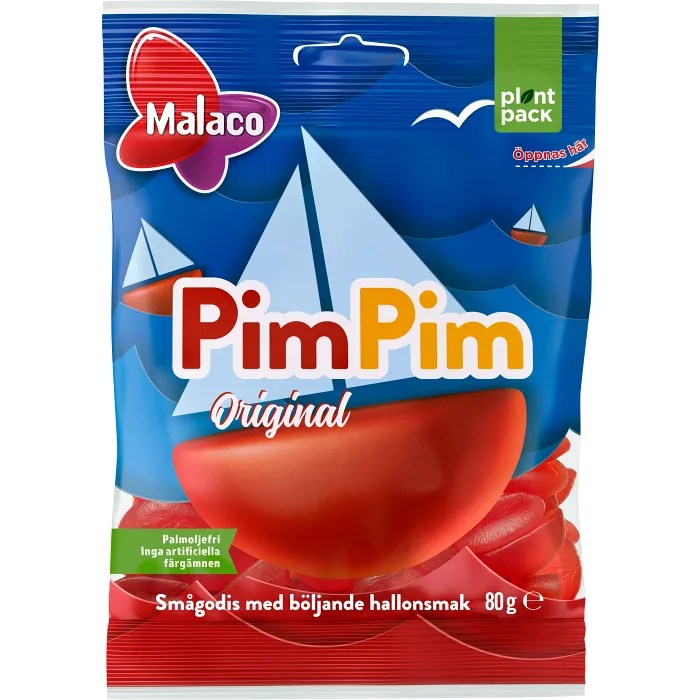 Pim Pim 80g Malaco Handla mat online från din lokala ICAbutik