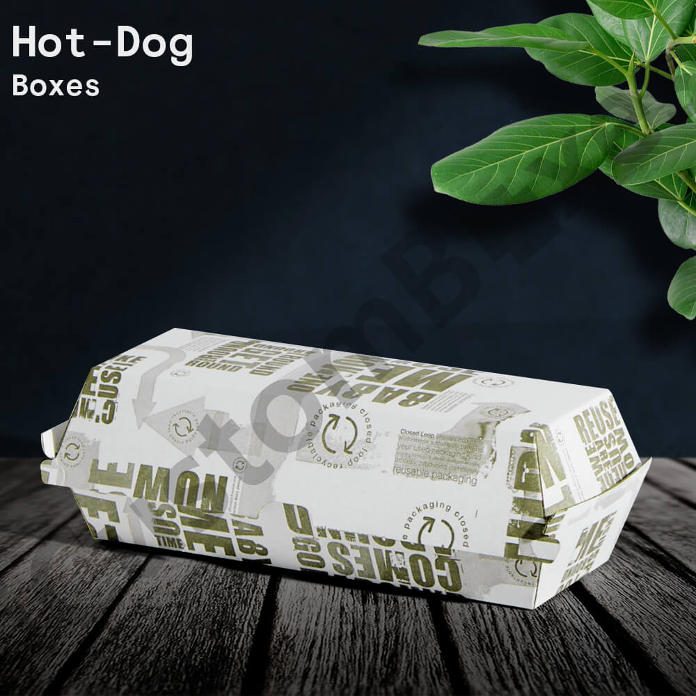 Hot Dogs Like Hot Cakes With Custom Hot Dog Boxes